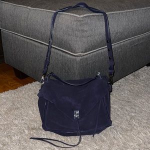 Rebecca Minkoff Darren Suede Shoulder Bag